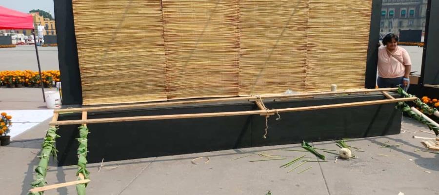 Tabasco participará en la Ofrenda Monumental en el Zócalo de la Ciudad de México