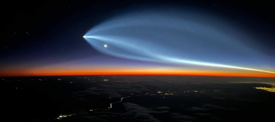 Cohete de SpaceX sorprende en ciudades de México