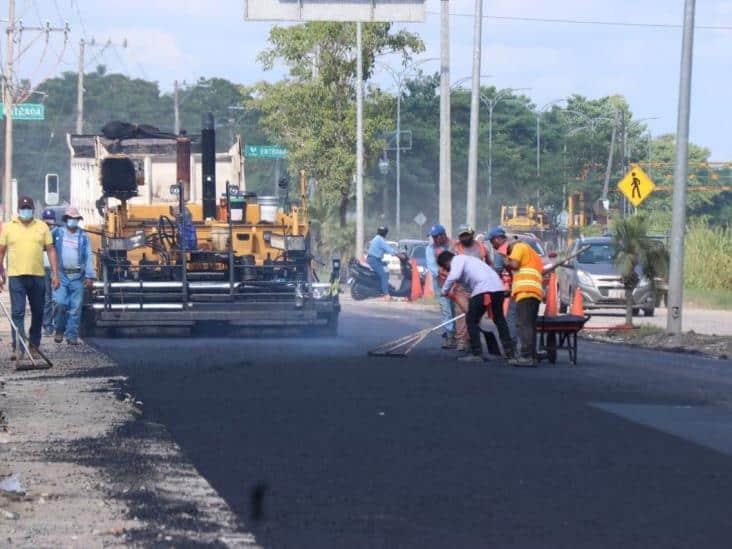 Inicia Centro bacheo de calles en Méndez, 27 de Febrero y Ruiz Cortines