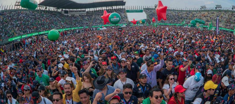 Gran Premio de México impone nuevo récord de asistencia 