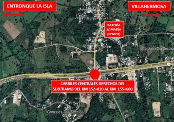 Entra en operación el lado derecho del Paso Superior Vehicular de la Coatzacoalcos–Villahermosa