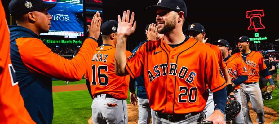 ¡Sin hit ni carrera en el J4! Houston empata el Clásico de Otoño; gana 5-0 a Filis