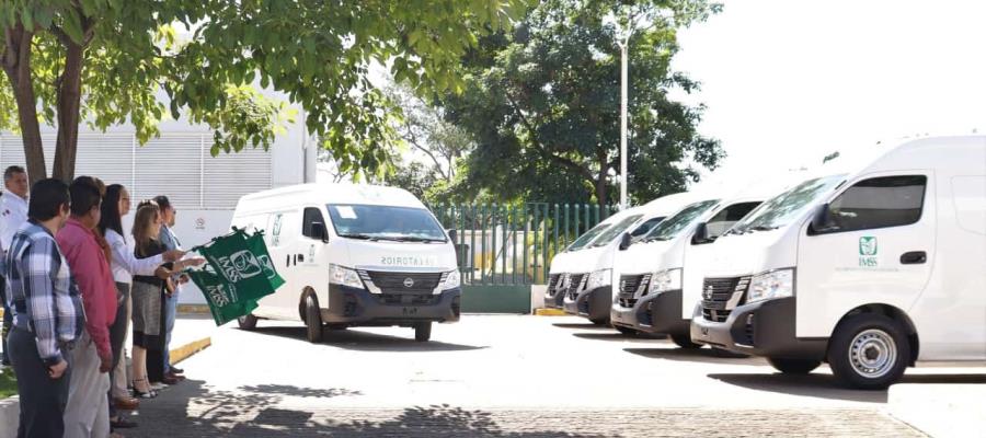 Suma velatorio del IMSS 5 carrozas para sala número 22 de Centro