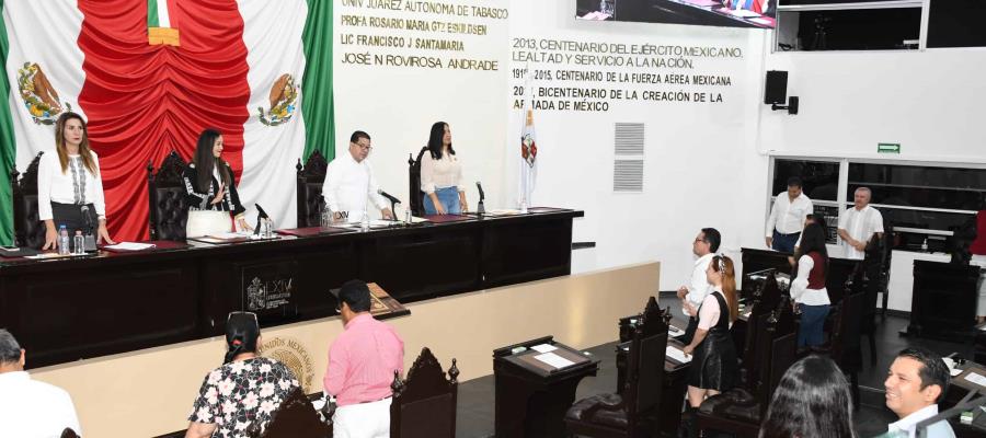 Tras puentazo, diputados de Tabasco sesionan doble, pero solo de trámite