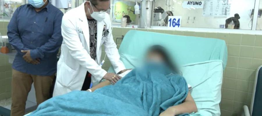 Médicos del Hospital del Niño retiran timo a paciente para reactivar funciones musculares