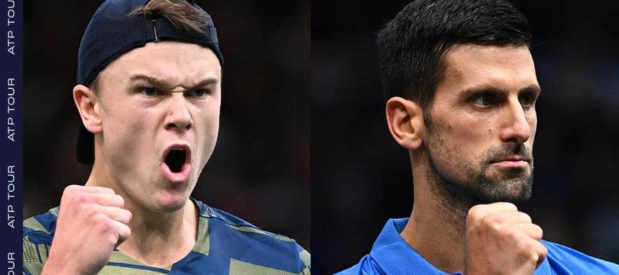 Djokovic y Holger Rune, la gran final del Master 1000 de París