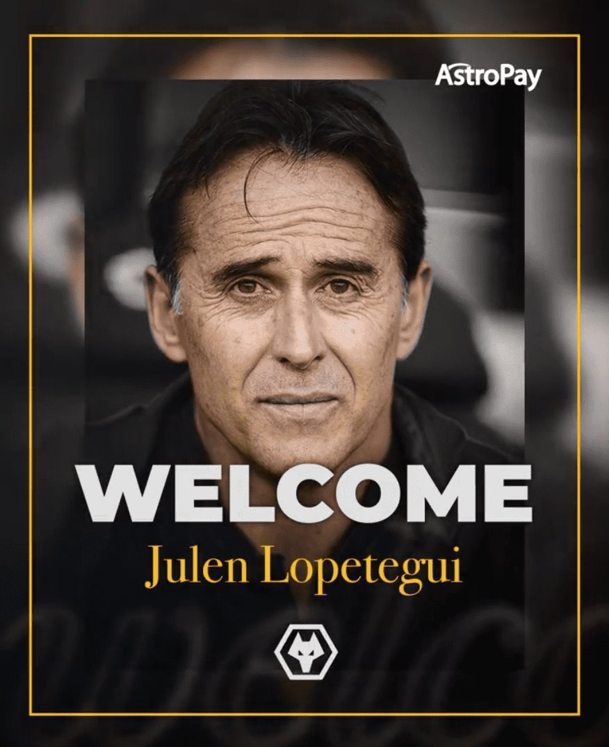 Julen Lopetegui nuevo entrenador de los ‘Wolves’; dirigirá a Raúl Jiménez