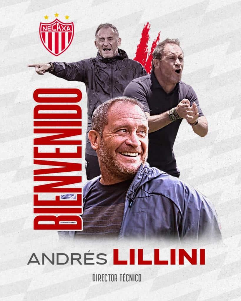 OFICIAL: Andrés Lillini nuevo Director Técnico del Necaxa
