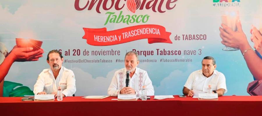 Estima Turismo derrama de 64.5 mdp durante 11vo Festival del Chocolate en Tabasco Estima Turismo derrama de 64.5 mdp durante 11vo Festival del Chocolate en Tabasco