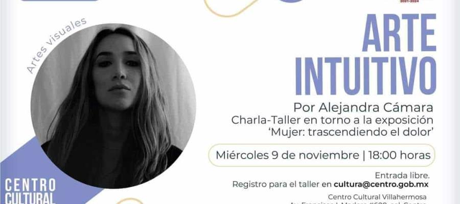 Arte intuitivo, aprende a expresar emociones con charla-taller a cargo de Alejandra Cámara