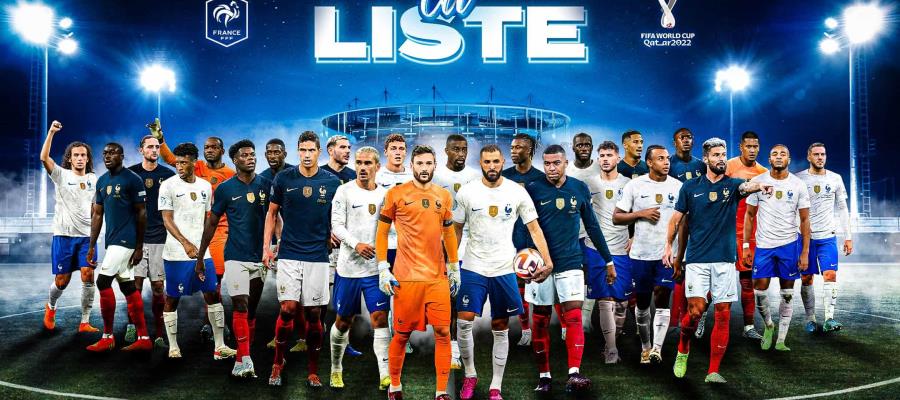 Francia presenta su lista para el Mundial