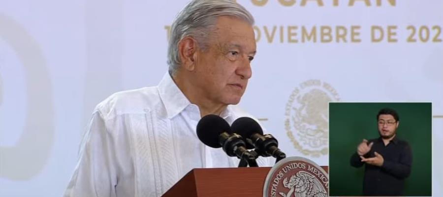 Garantiza López Obrador facilidades para marcha a favor del INE