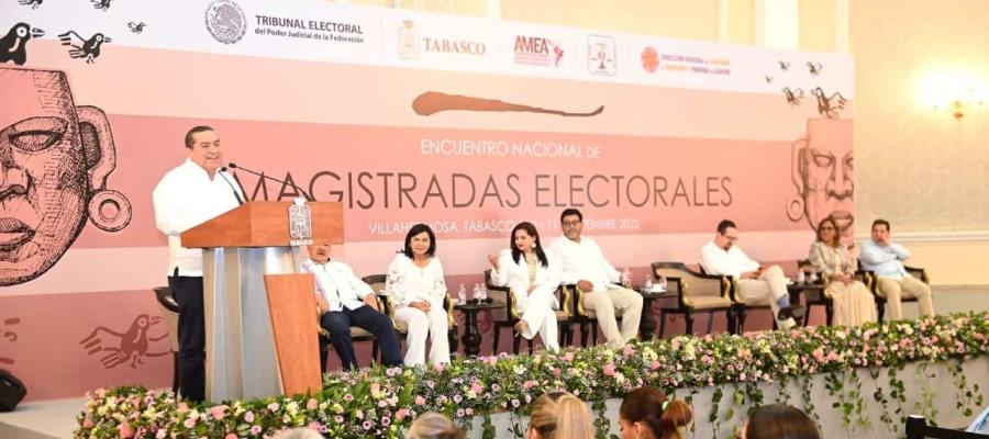 Tabasco es un estado que avanza en paridad de género, destaca Juan Carlos Castillejos