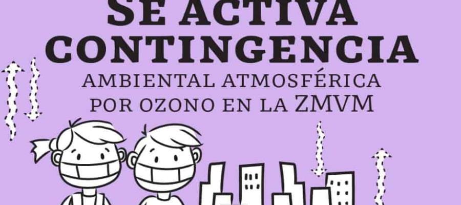 Activan fase 1 de contingencia ambiental en el Valle de México