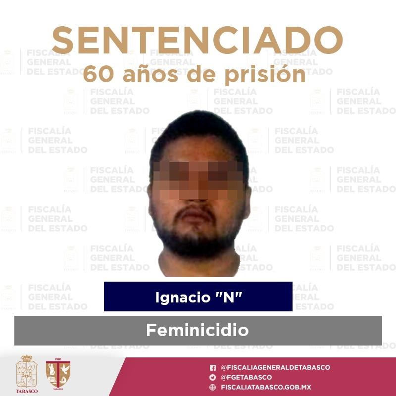 Dan pena máxima a feminicida de enfermera del IMSS de Cárdenas ocurrido en 2020