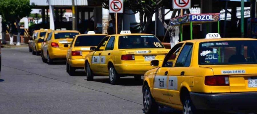 A frenar cambio de color y cromática de taxis, exhorta Gaudiano a Merino Campos