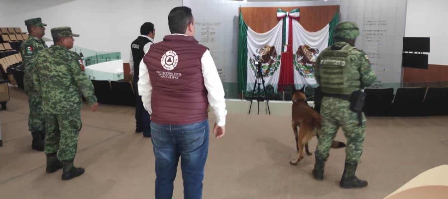 Desalojan Congreso de Tamaulipas por falsa amenaza de bomba