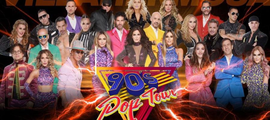 90’s Pop Tour con Buen Fin en Villahermosa; ofrecen 3 y 6 meses sin intereses en compras con tarjetas participantes