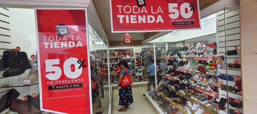 Inicia Buen Fin en Tabasco con alrededor de 2 mil puntos de venta de 44 giros