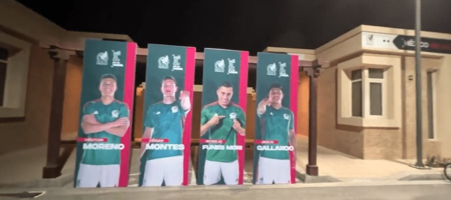 Inician sueño mundialista, la Selección Mexicana llega a Qatar