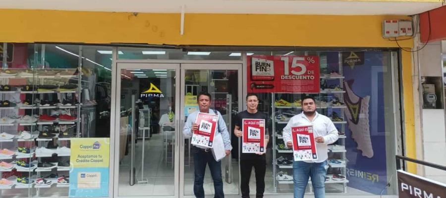 Incremento en ventas de hasta el 50% durante “Buen Fin”, estiman comerciantes del Centro Histórico de Villahermosa