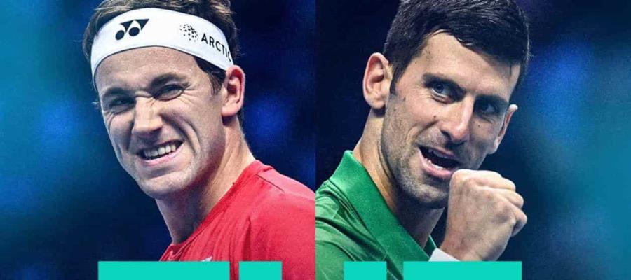 Djokovic vs Ruud, la final del ATP de Turín Djokovic vs Ruud, la final del ATP de Turín