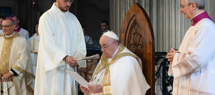 Recrimina Papa a cristianos que no se interesan por la paz