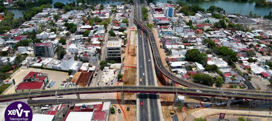 “La obra funciona”, defiende gobernador el distribuidor vial Universidad