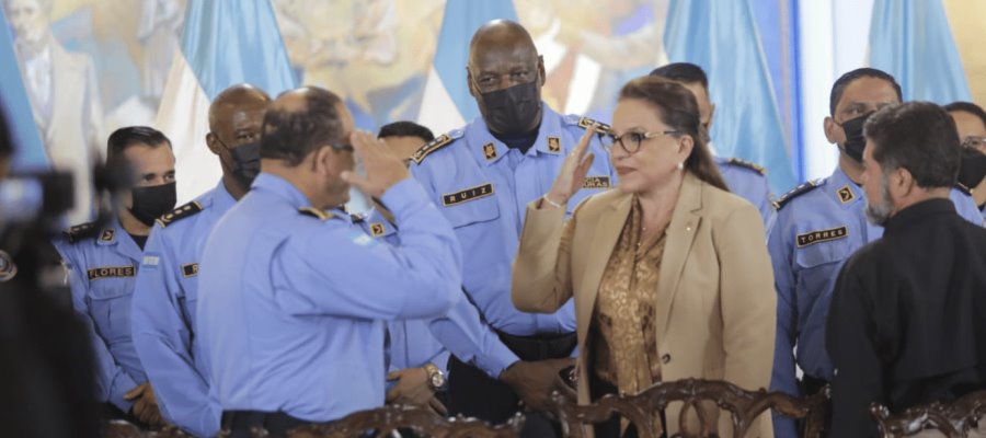 Presidenta de Honduras declara la “guerra” a la extorsión