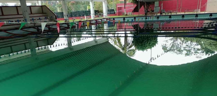 Denuncian mal estado de alberca olímpica; Injudet afirma que atiende el problema