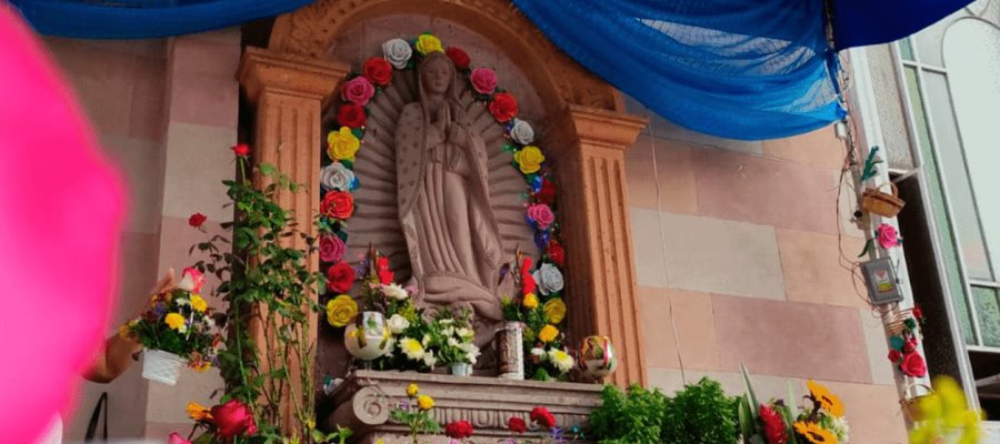 Celebraciones a la Virgen de Guadalupe son dedicadas a la unidad de las familias tabasqueñas