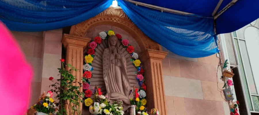 Inician festejos en el Santuario de Guadalupe con coronación de la Virgen