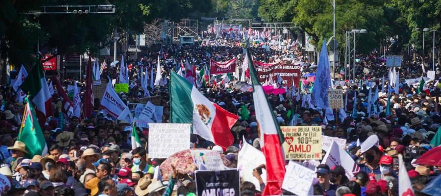 Fócil reprueba marcha de AMLO; acusa derroche inútil de recursos