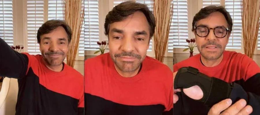 Eugenio Derbez no volvería a levantar el brazo completo tras accidente