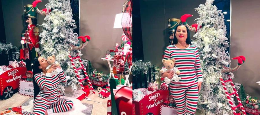 Que nadie te robe tu paz: Sandra Cuevas aparece muy “navideña” y la critican