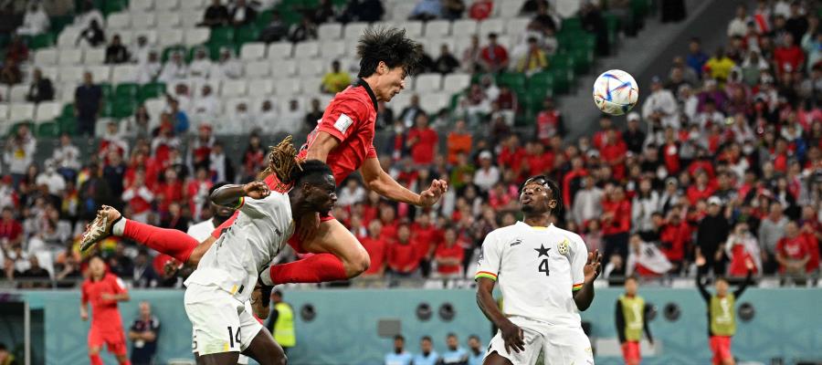 Corea del Sur, casi eliminada del Mundial; Ghana vence 3-2