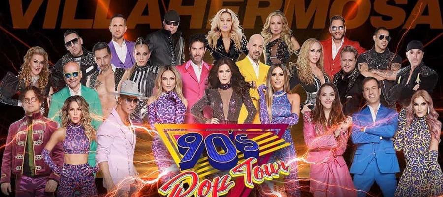 90’s Pop Tour dará último show del 2022 en Villahermosa; Chacho compró 200 boletos, ventila Alessandra