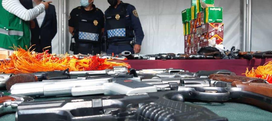 Pierden policías más de 25 mil armas de fuego oficiales; CDMX y Guerrero encabezan lista