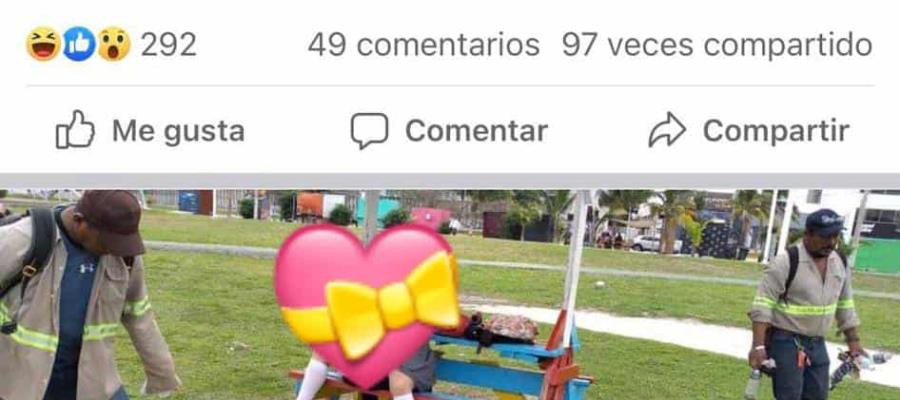 Alcalde de Ciudad del Carmen exhibe a menores en situación comprometedora