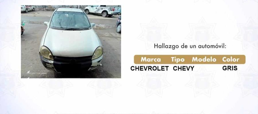 Detienen a 2 personas por robo y daños a propiedad ajena, y recuperan vehículos