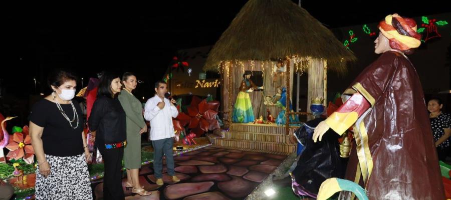 Nacimientos son como los altares de muertos, dan identidad a los mexicanos: Yolanda Osuna