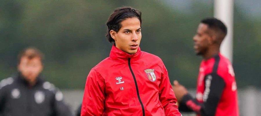 Diego Lainez es titular con el Braga y casi anota golazo Diego Lainez es titular con el Braga y casi anota golazo