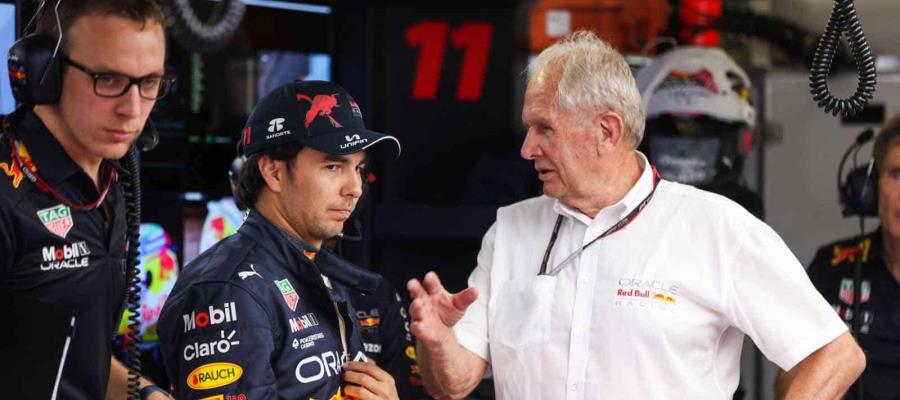 El asesor principal de la Escudería Red Bull, Helmut Marko, considera que Checo Pérez no está a la altura de Verstappen