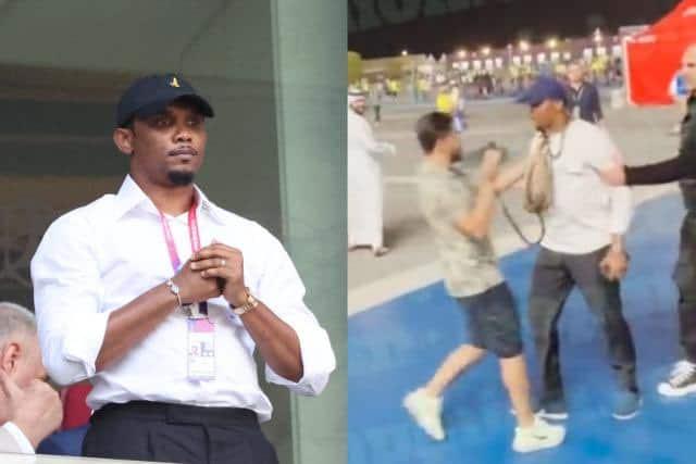 Samuel Eto’o ofrece disculpas tras golpear a youtuber en Qatar