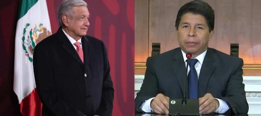 Pedro Castillo le habló a AMLO para pedirle asilo político