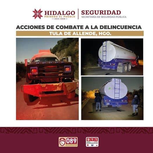 Aseguran 20 mil litros de huachicol en Hidalgo
