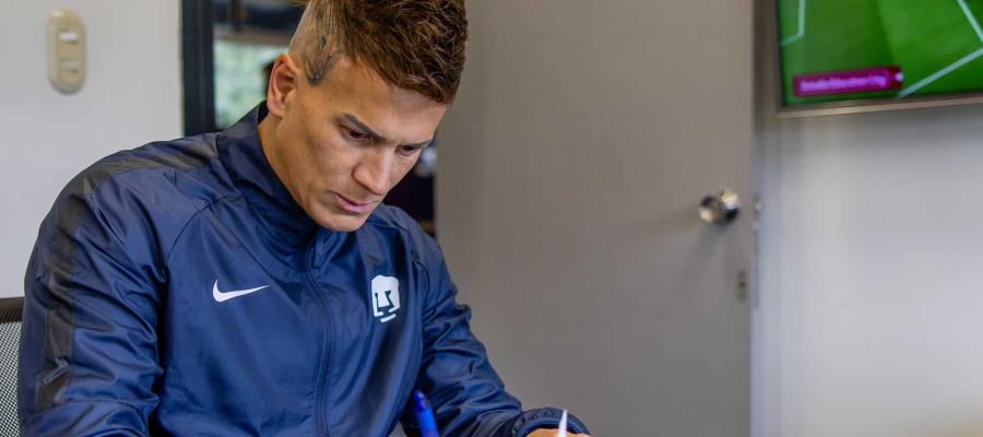 Pumas anuncia a Sebastián Sosa como nuevo portero
