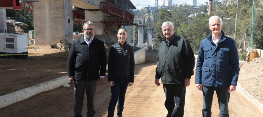 Promete AMLO inaugurar Tren México-Toluca en diciembre de 2023 Promete AMLO inaugurar Tren México-Toluca en diciembre de 2023