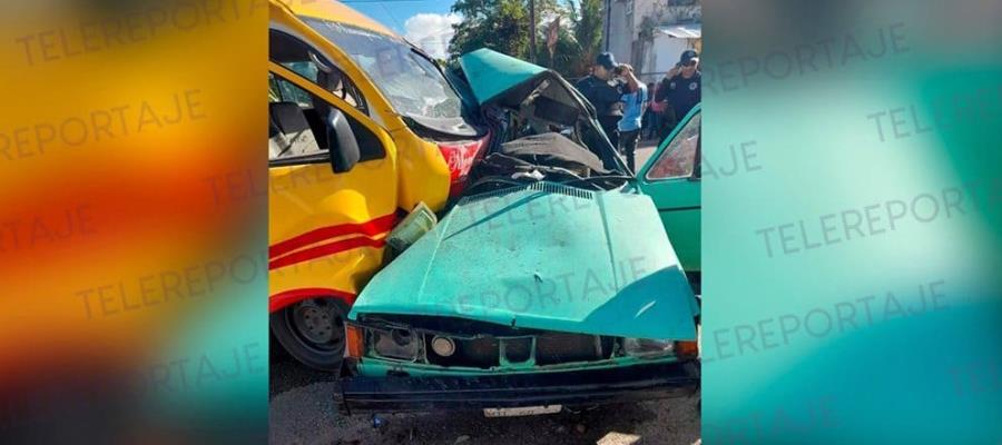 Muere conductor en Macuspana en trágico accidente automovilístico