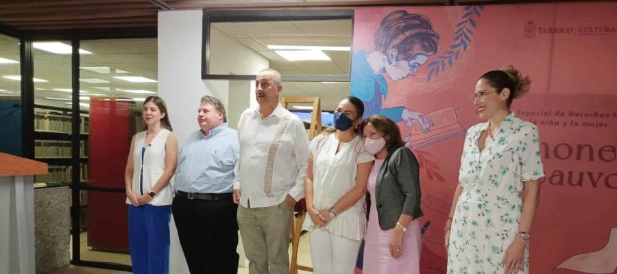 Inauguran la colección especial “Simone de Beauvoir” en la biblioteca Pino Suárez